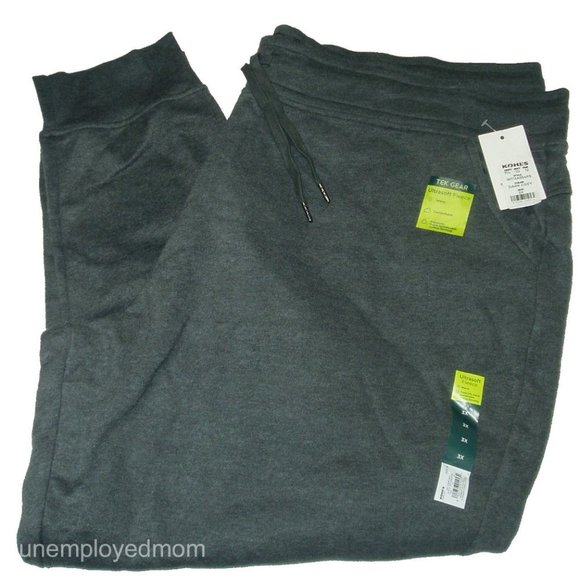 tek gear Pants - Women's Fleece Joggers Pants Trousers Sport Athletic Workout Active Wear Soft 3X